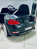 Детский электромобиль RiverToys BMW T004TT (черный), фото 4