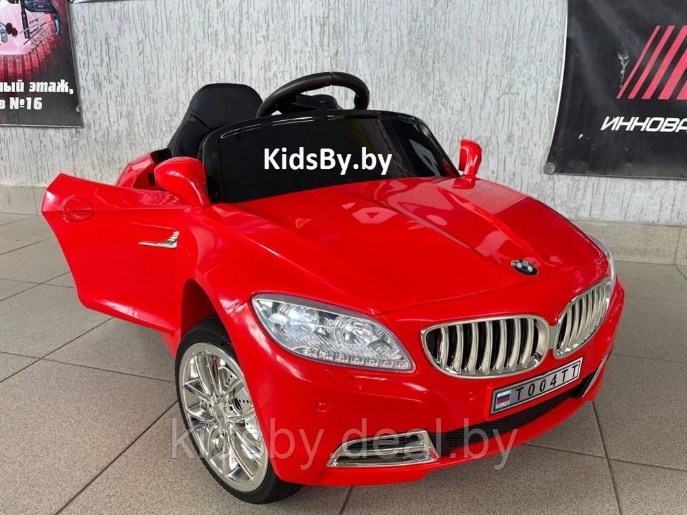 Детский электромобиль RiverToys BMW T004TT (красный) - фото 2 - id-p26159474