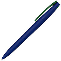 Ручка шариковая, пластик софт-тач, Zorro Color Mix, синяя