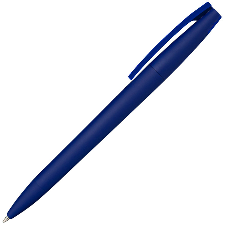 Ручка шариковая, пластик софт-тач, Zorro Color Mix, синяя - фото 8 - id-p217174487