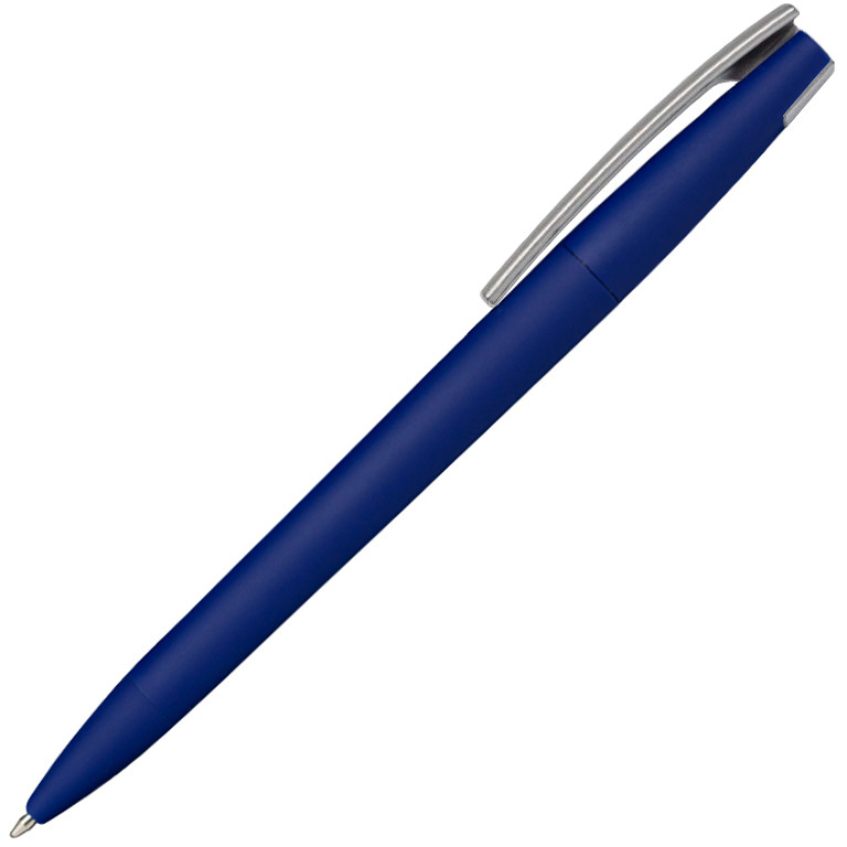 Ручка шариковая, пластик софт-тач, Zorro Color Mix, синяя - фото 9 - id-p217174487
