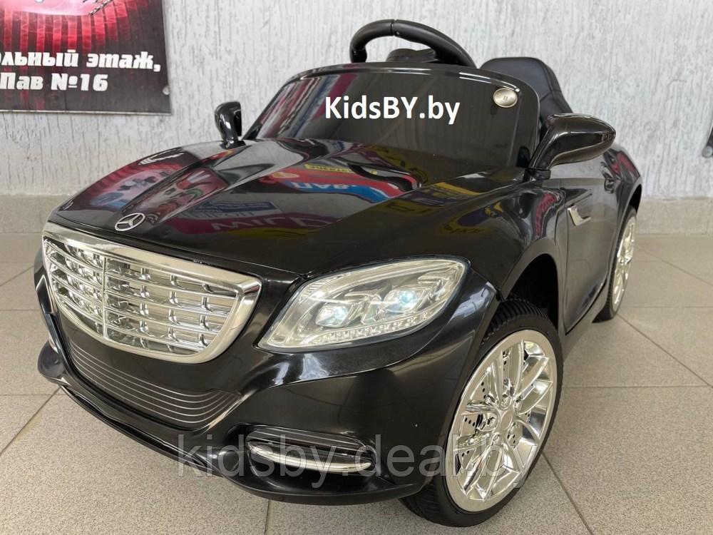 Детский электромобиль RiverToys Mercedes T007TT (черный) - фото 1 - id-p26159476