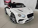 Детский электромобиль RiverToys Bentley Continental Supersports JE1155 (белый) Лицензия двухместный, фото 2