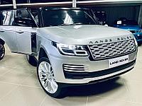 Детский электромобиль RiverToys Range Rover HSE DK-PP999 4WD (серебристый глянец) автокраска двухместный