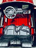 Детский электромобиль RiverToys Range Rover HSE DK-PP999 4WD (вишневый глянец) автокраска двухместный, фото 3