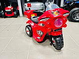 Детский электромобиль мотоцикл RiverToys Moto 998 (красный), фото 2