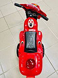 Детский электромобиль мотоцикл RiverToys Moto 998 (красный), фото 6