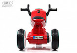 Детский электромобиль, мотоцикл RiverToys HC-1388 (красный), фото 3