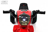 Детский электромобиль, мотоцикл RiverToys HC-1388 (красный), фото 5