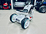 Детский электромобиль, мотоцикл RiverToys HC-1388 (белый), фото 5
