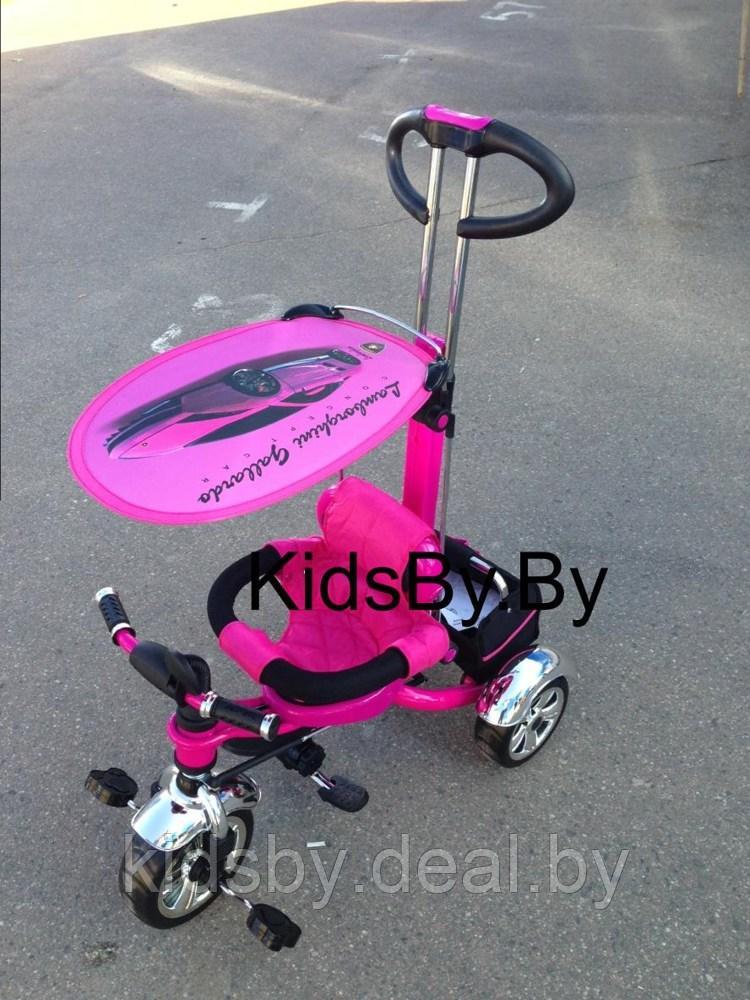 Велосипед детский трехколесный Rich Toys Lexus Trike Grand New (розовый) с регулируемой по высоте - фото 1 - id-p152529247