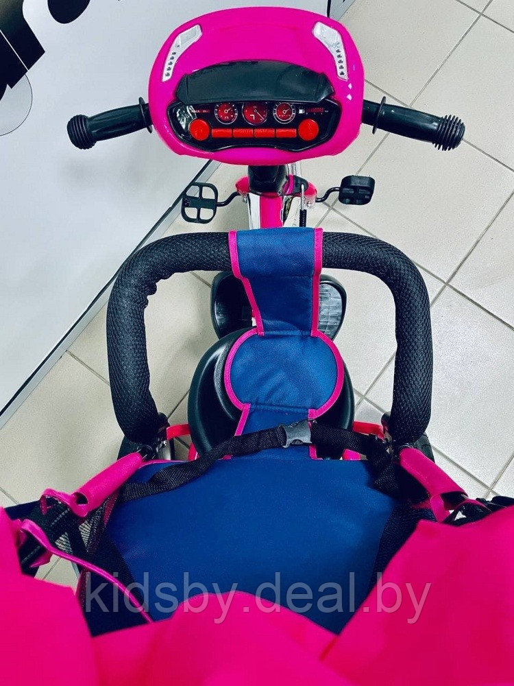 Трехколесный велосипед TRIKE Formula 3 FA3P 2019 (розовый) с фарой - фото 3 - id-p30110221