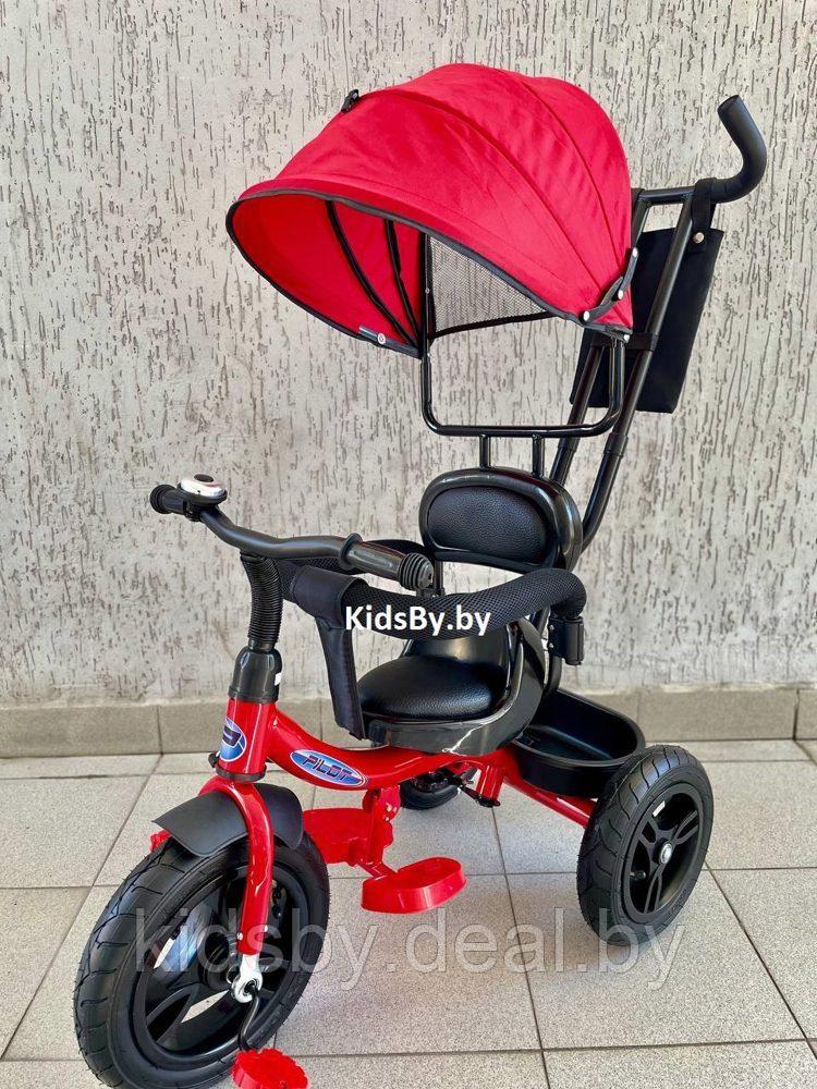 Детский велосипед трехколесный Trike Pilot PTA1DR 12/10" 2020 (красный) - фото 2 - id-p118739684