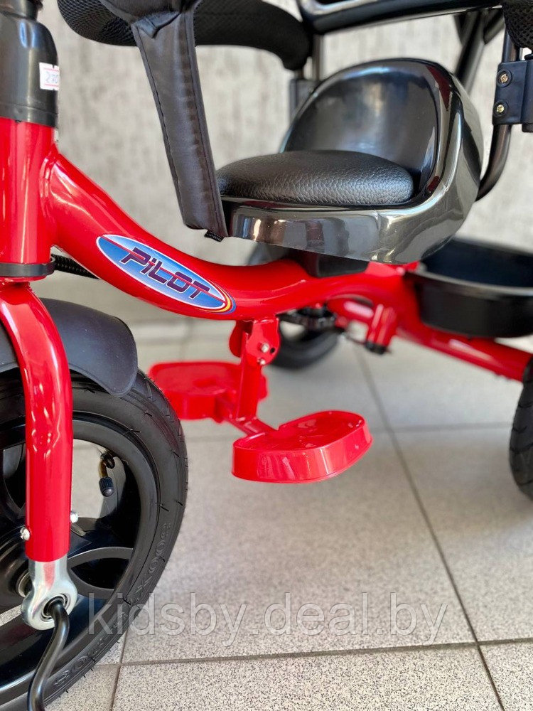 Детский велосипед трехколесный Trike Pilot PTA1DR 12/10" 2020 (красный) - фото 5 - id-p118739684