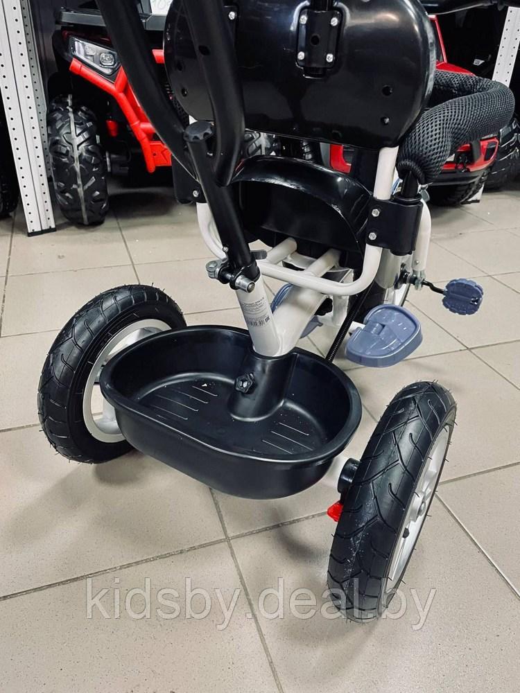 Детский велосипед трехколесный Trike Pilot PTA1LB 12/10" 2020 (синий лен) - фото 6 - id-p118739688