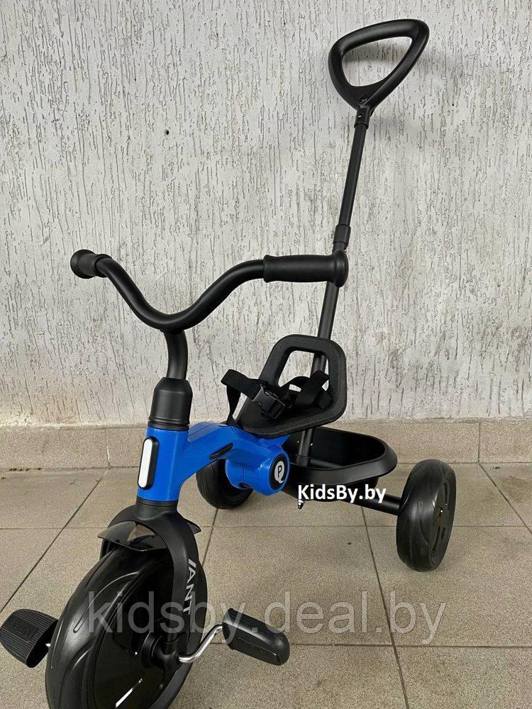 Детский трехколесный велосипед QPlay LH510B (голубой) складной - фото 1 - id-p148496075