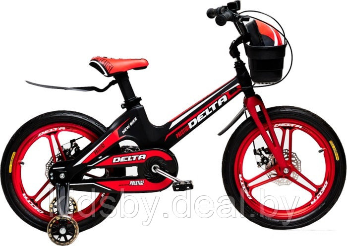 Детский велосипед Delta Prestige D 18" + шлем 2020 (розовый) магниевая рама, вилка и колеса - фото 4 - id-p120541136