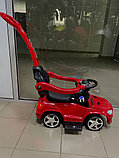 Детская машинка Каталка, толокар RiverToys Mercedes-Benz GL63 A888AA-M (красный) Лицензия, фото 2