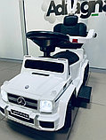 Детская машинка- Каталка RiverToys Mercedes-Benz A010AA-H (белый) шестиколесный, фото 2