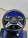 Детская машинка Каталка, толокар RiverToys Mercedes-Benz GL63 A888AA-M (синий) Лицензия, фото 3