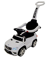 Детская машинка Каталка, толокар RiverToys Mercedes-Benz GL63 A888AA-M (белый) Лицензия