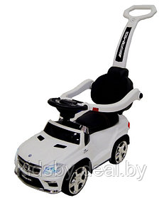 Детская машинка Каталка, толокар RiverToys Mercedes-Benz GL63 A888AA-M (белый) Лицензия