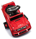 Детская машинка- Каталка RiverToys Mercedes-Benz A010AA-H (красный) шестиколесный, фото 3