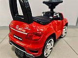 Детская машинка Каталка RiverToys Mercedes-Benz GL63 A888AA (красный) лицензия, фото 6