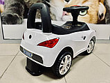 Детская машинка-каталка, толокар RiverToys Mercedes-Benz JY-Z01C (белый/черный), фото 4