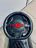 Детская машинка-каталка, толокар RiverToys BMW JY-Z01B (черный), фото 4