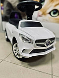 Детская машинка-каталка, толокар RiverToys Mercedes-Benz JY-Z01C (зеленый/черный), фото 3