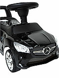 Детская машинка-каталка, толокар RiverToys Mercedes-Benz JY-Z01C (черный), фото 2