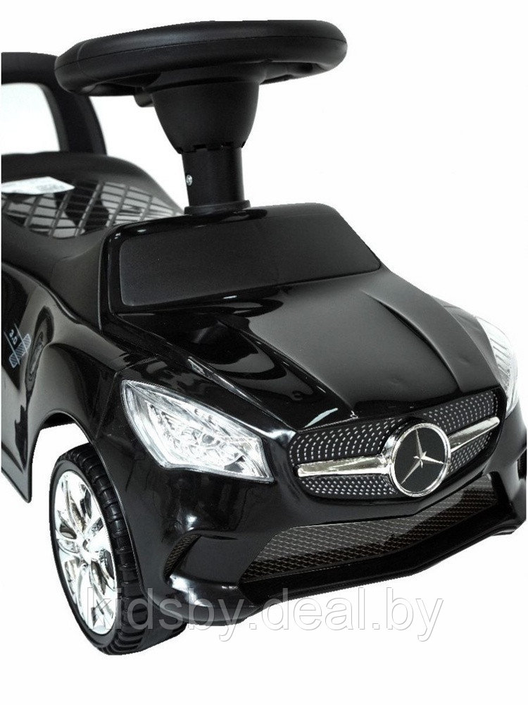 Детская машинка-каталка, толокар RiverToys Mercedes-Benz JY-Z01C (черный) - фото 2 - id-p139551630