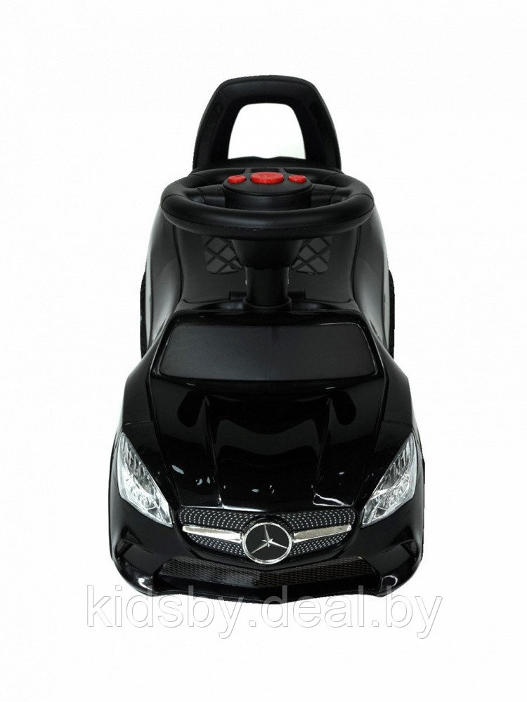 Детская машинка-каталка, толокар RiverToys Mercedes-Benz JY-Z01C (черный) - фото 3 - id-p139551630