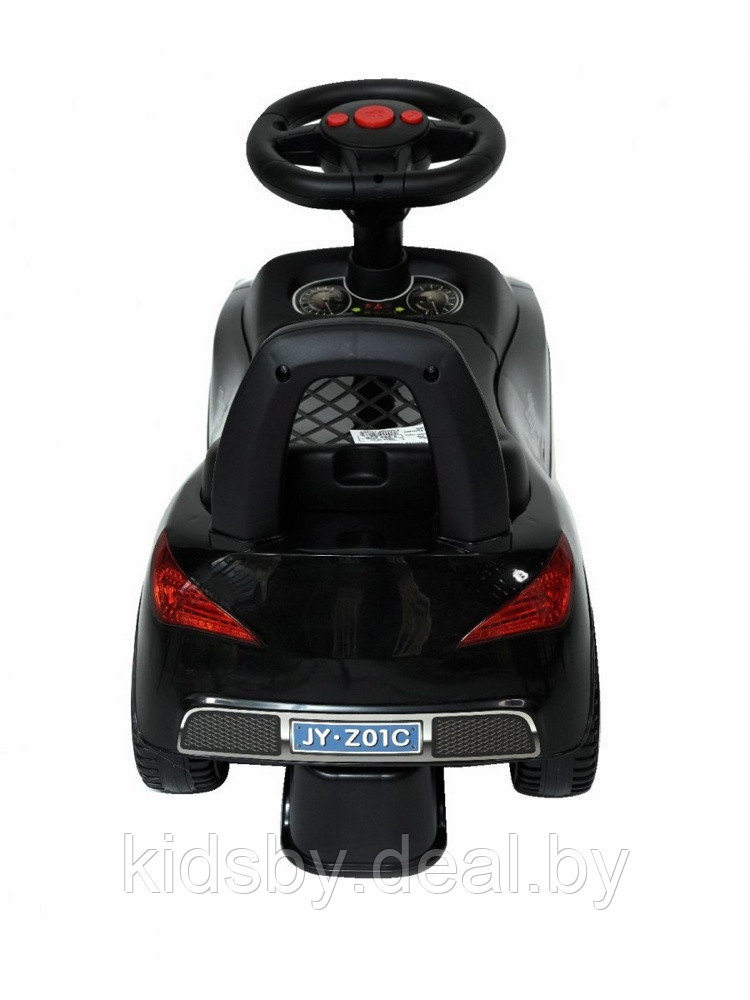 Детская машинка-каталка, толокар RiverToys Mercedes-Benz JY-Z01C (черный) - фото 4 - id-p139551630