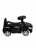 Детская машинка-каталка, толокар RiverToys Mercedes-Benz JY-Z01C (черный), фото 5