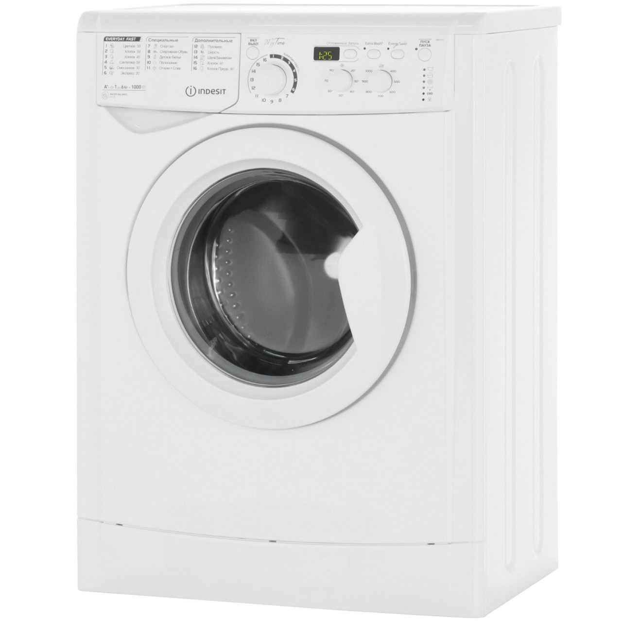 Стиральная машина Indesit IWSD 6105 (CIS) (6 кг,1000 об.,сборка Россия) - фото 1 - id-p94910730