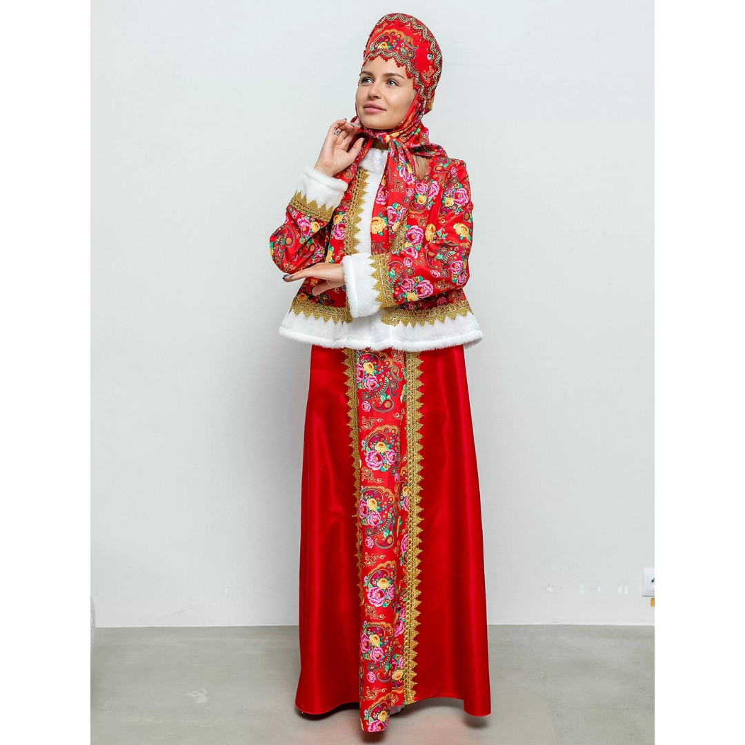 Карнавальный костюм для взрослых Масленица Пуговка - фото 2 - id-p217177368