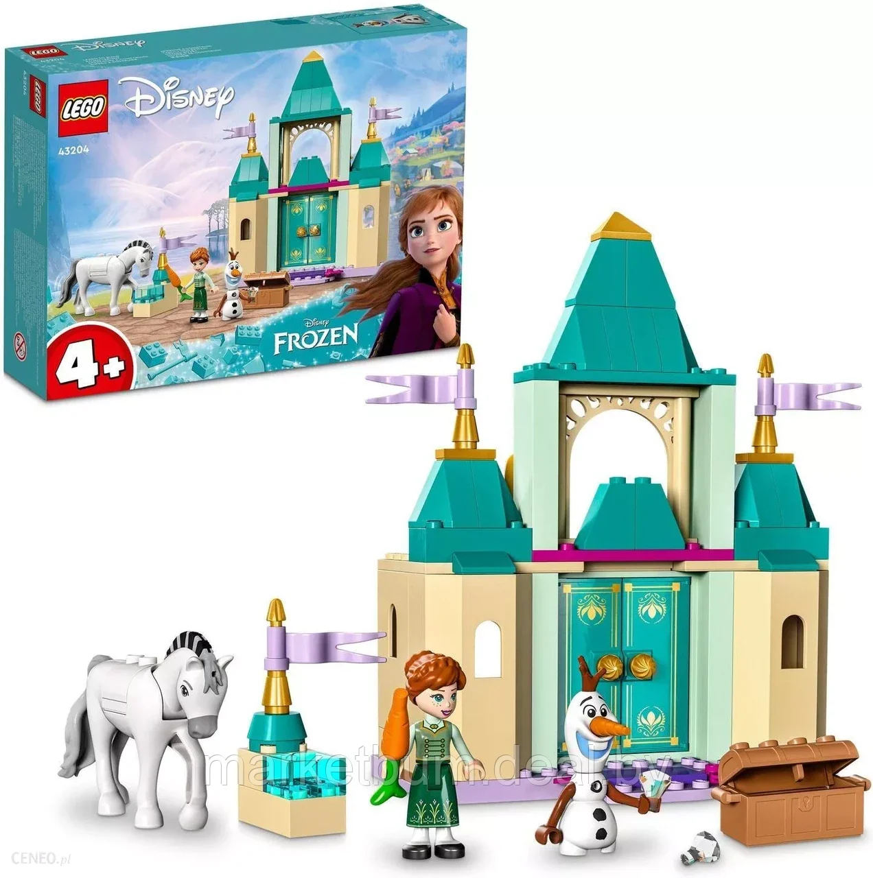 Конструктор LEGO Disney 43204, Замок Анны и Олафа. - фото 1 - id-p215478310