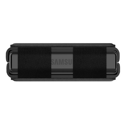 Кожаный чехол Nillkin Qin Pro Plain Leather Case Черный для Samsung Galaxy Z Flip 5 - фото 5 - id-p217177396