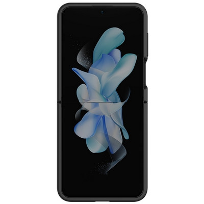 Силиконовая накладка Nillkin Flex Flip Silicone Case Черная для Samsung Galaxy Z Flip 5 - фото 3 - id-p217177401