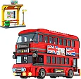 Конструктор LXA423  Lari City Лондонский автобус, 488 деталей, фото 3