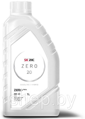 Моторное масло ZIC Zero 20 0W20 1L - фото 1 - id-p217177684