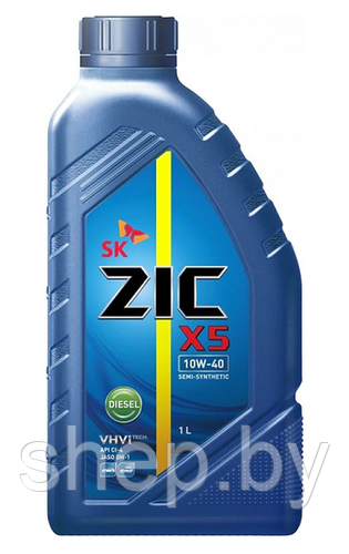 Моторное масло ZIC X5 Diesel 10W40 1L - фото 1 - id-p217178066