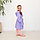 Халат махровый детский Экономь и Я, размер 28, цвет сиреневый, 100% хлопок, 320 г/м2, фото 2