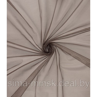 Тюль «Грек», размер 500x260 см, цвет шоколад - фото 1 - id-p216900508