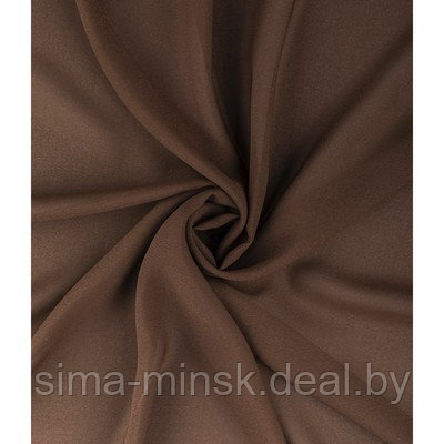 Тюль «Вуаль шелк», размер 300x260 см, цвет шоколад - фото 1 - id-p216900516