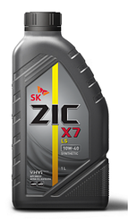 Моторное масло ZIC X7 LS 10W40 1L