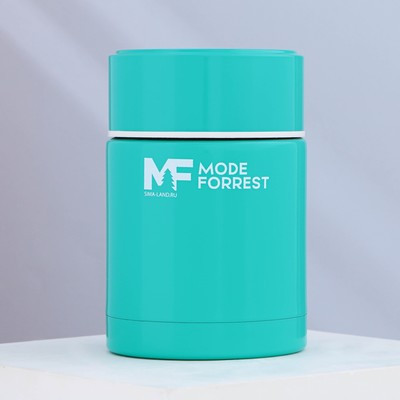 Термос для еды Mode Forrest, 450 мл, бирюзовый, сохраняет тепло 6 ч - фото 1 - id-p216685964