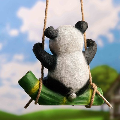 Подвесной декор "Панда на бамбуке" 24х15х25см - фото 3 - id-p207461985